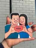 FOOLS Sticker